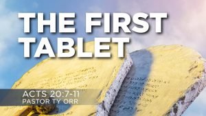 The first tablet