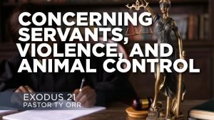 Concerning servants, violence, and animal control
