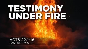 Testimony Under Fire